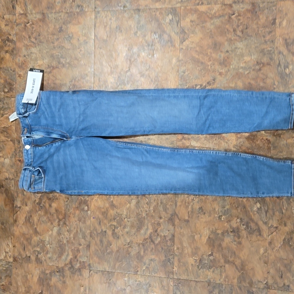 Womens size 10 Zara super high rise sculpt jeans